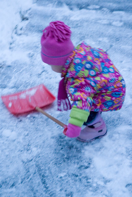 Sophia And The Amazing Technicolor Snow Coat