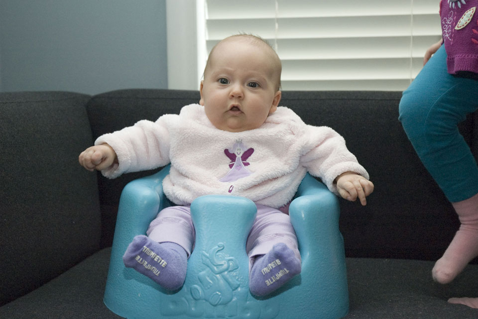 Baby In A Bumbo