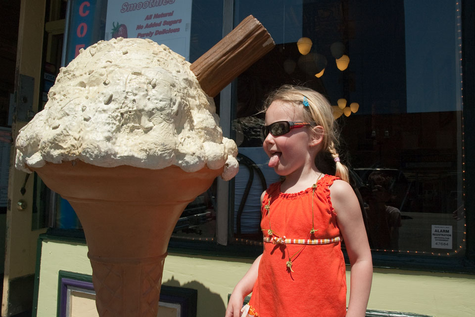 Now THAT'S An Ice Cream Cone!
