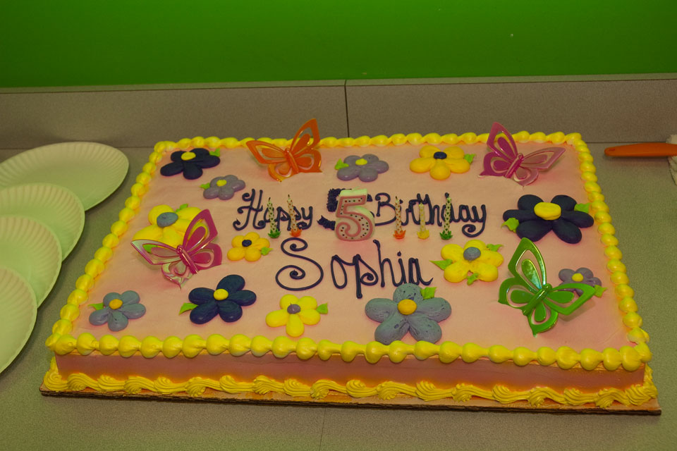 Happy 5th Birthday Sophia
